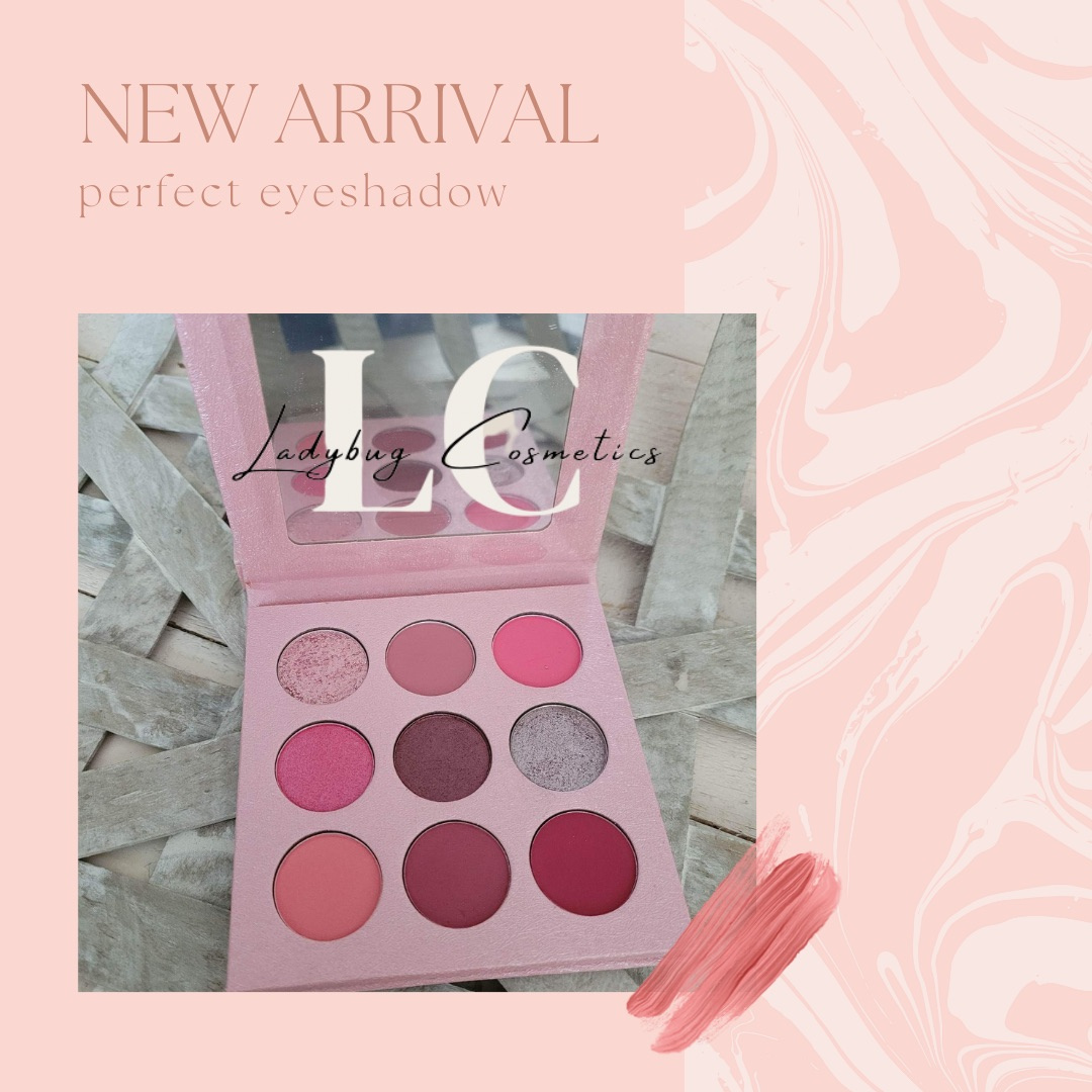 Ladybug Cosmetics Rose Garden 9-Pan Eyeshadow Palette